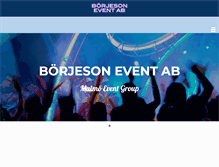 Tablet Screenshot of partyevent.se